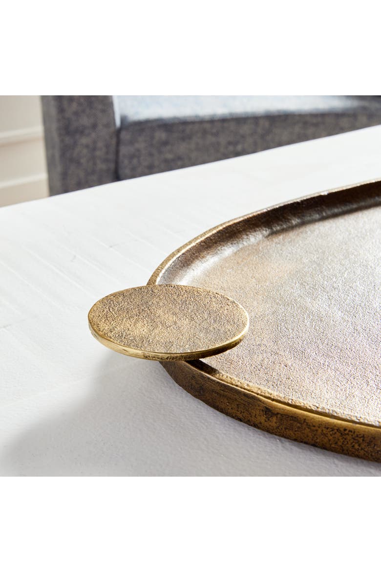 Hahn Decorative Tray, Alternate, color, Gold