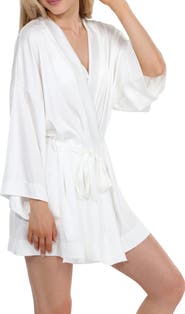 Honeydew Love Story Stretch Satin Robe