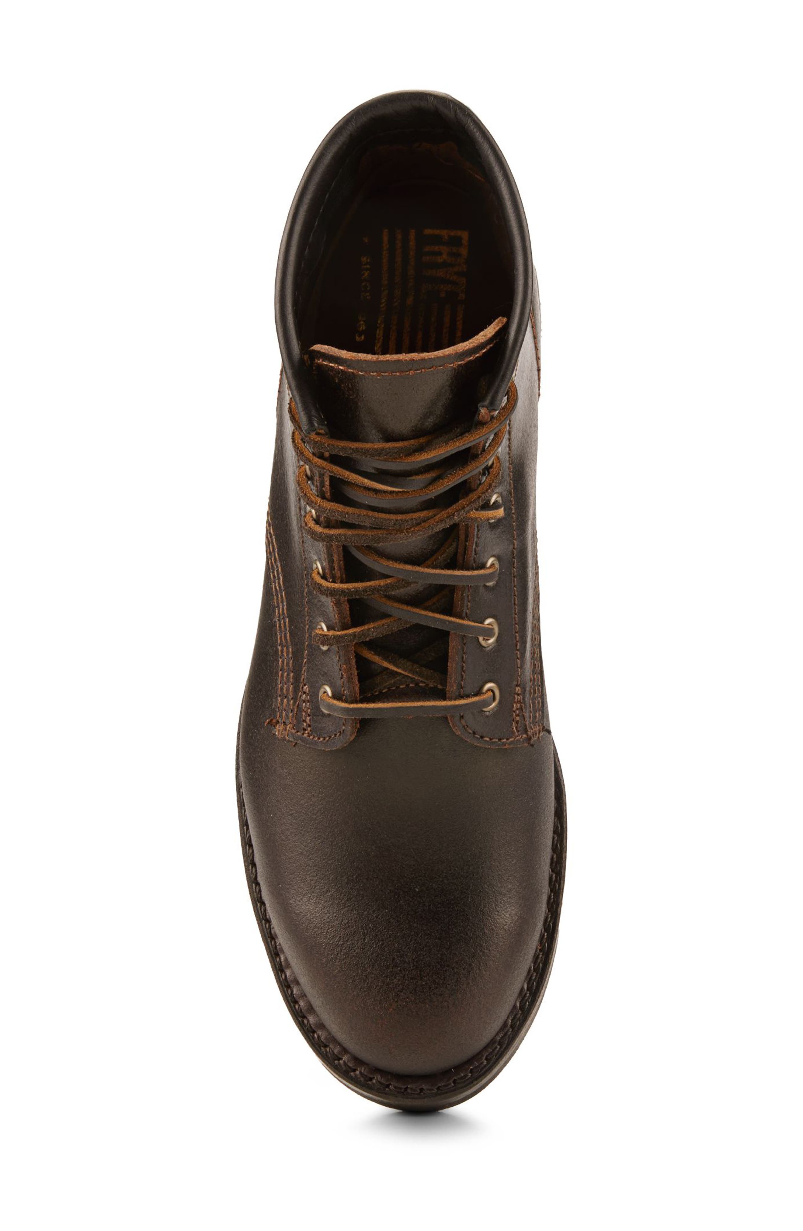 John Addison Combat Boot, Alternate, color, BROWN