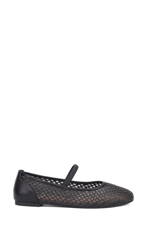 New York And Company Lara Woven Ballet Flat In Black