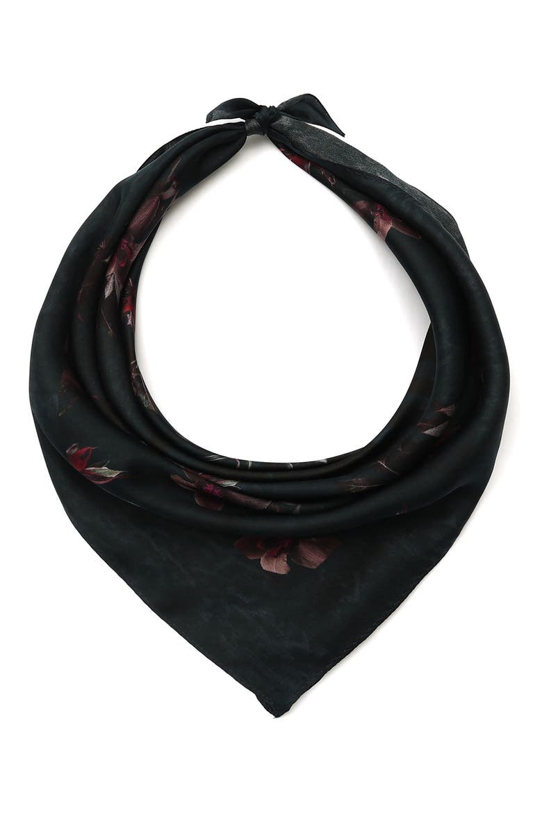 Evia Adena Silk Bandana, Main, color, BLUE