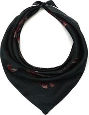 AllSaints Evia Adena Silk Bandana
