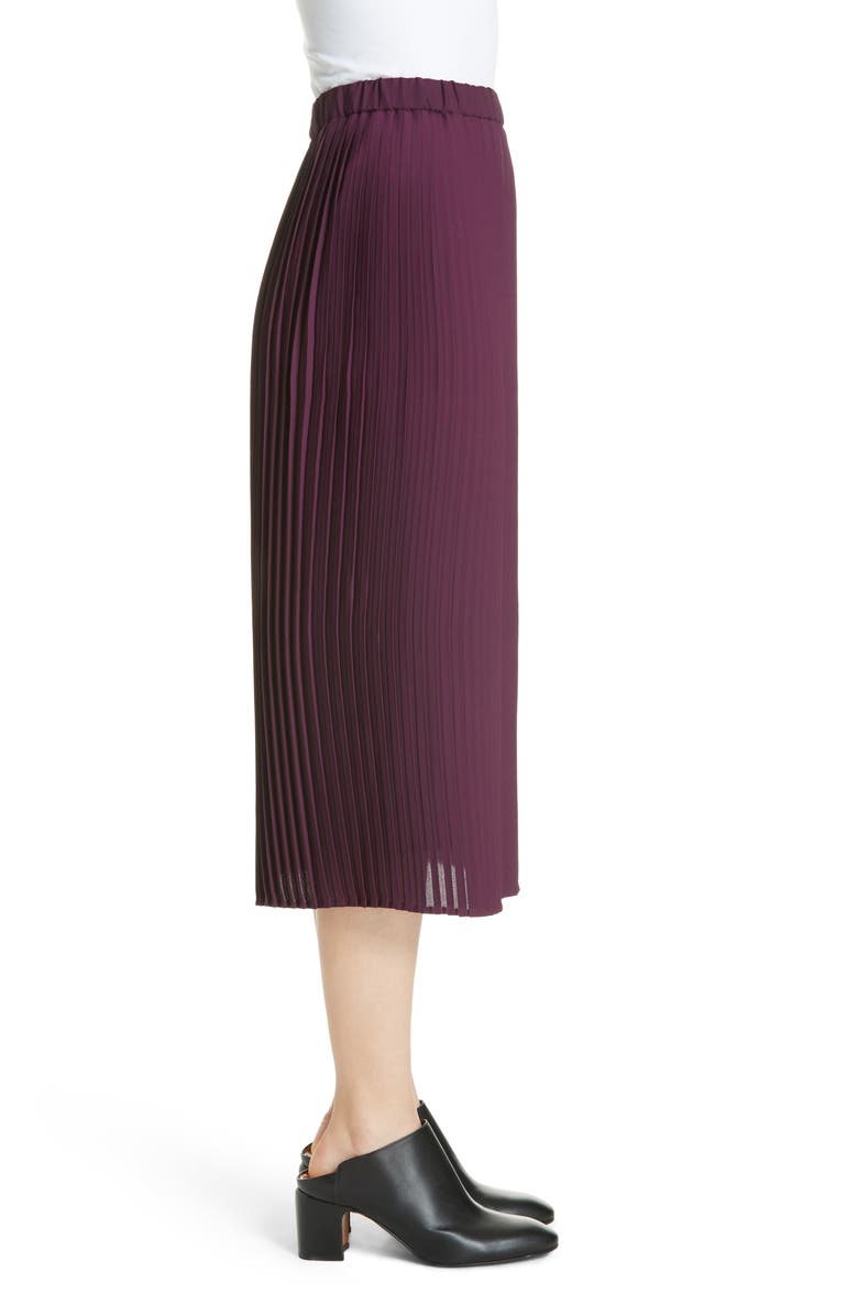 Eileen Fisher Pleat Skirt, Alternate, color, 