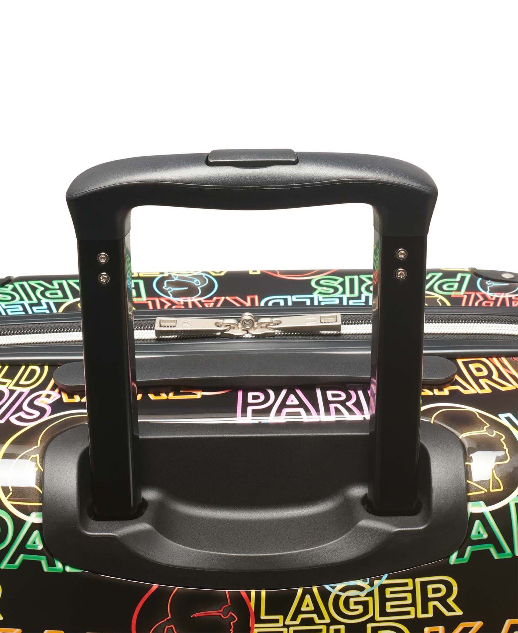 KARL LAGERFELD Multicolor Neon 25" Medium Upright Suitcase, Alternate, color, Multi Color