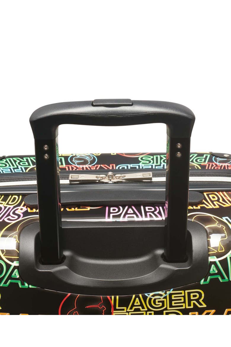 Multicolor Neon 25" Medium Upright Suitcase, Alternate, color, Multi Color