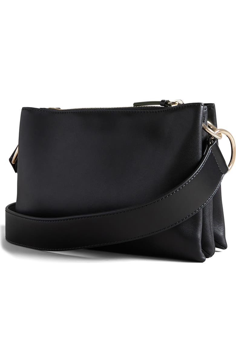 Ted Baker London Darceyy Logo Leather Crossbody Bag, Alternate, color,