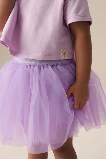 Kids' T-Shirt & Tutu Skirt Set
