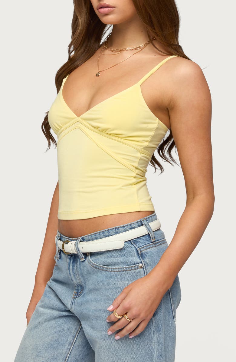 EDIKTED Evianna Double Tie Back Camisole, Alternate, color, 