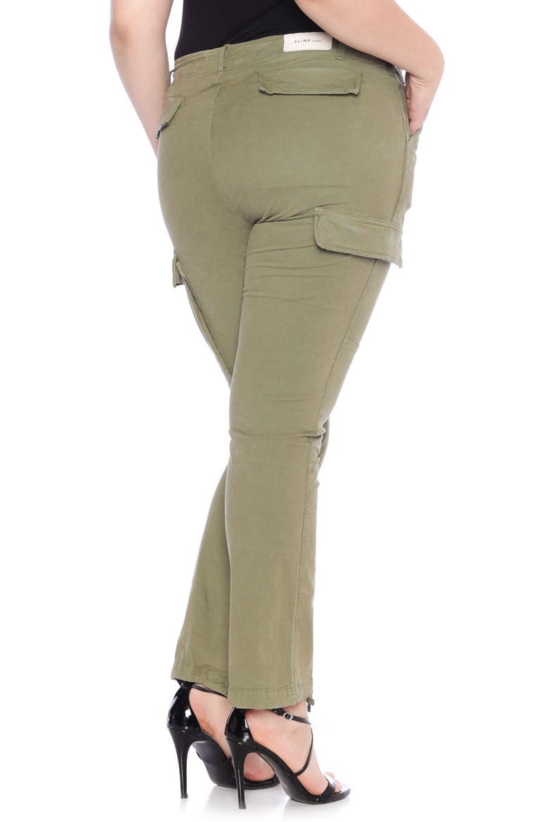 Twill Cargo Pants, Alternate, color, OLIVE
