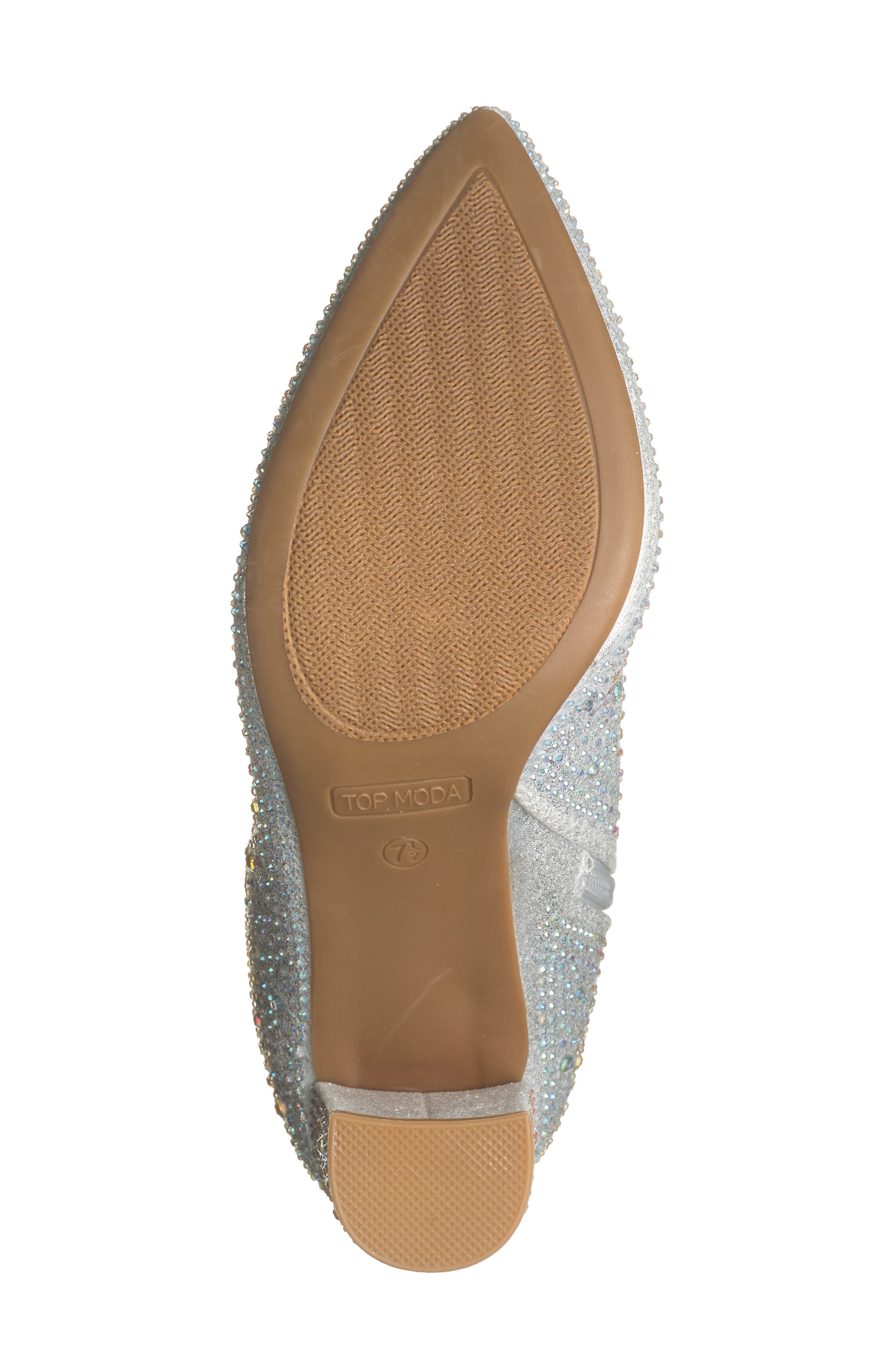 Martha Rhinestone Boot, Alternate, color, SILVER GLITTER