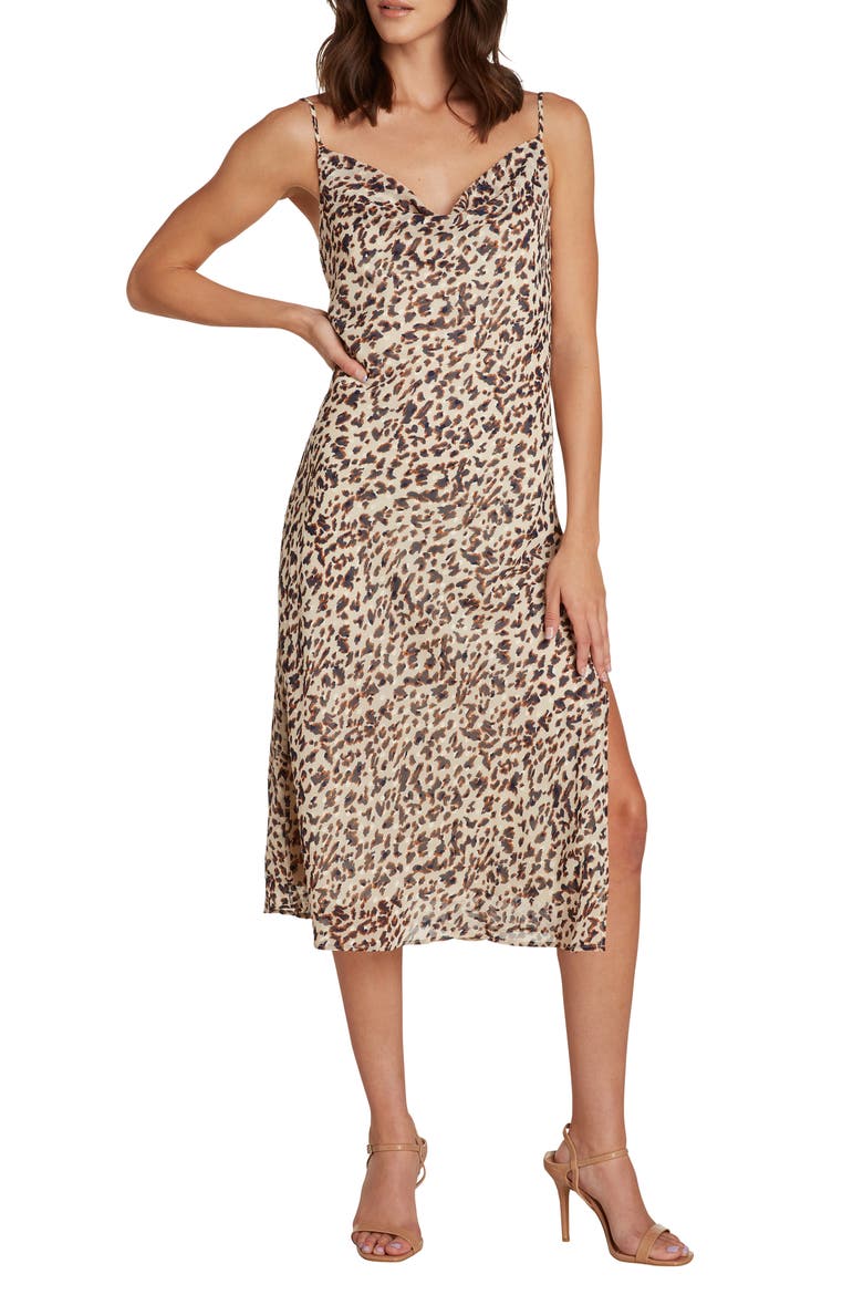 Amelie Midi Dress, Main, color, TAN