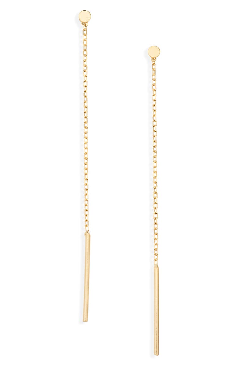 Bony Levy 14K Gold Chain Drop Earrings, Main, color, 
