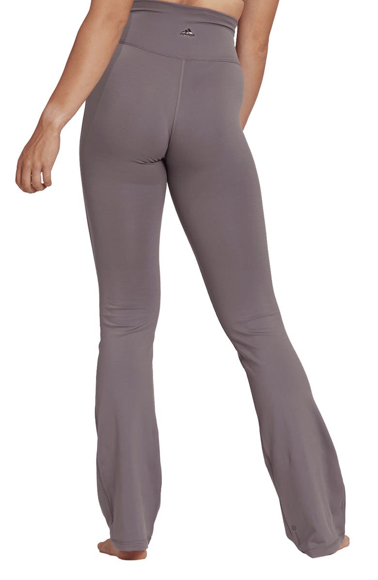 adidas Yoga Studio Flared Leggings, Alternate, color, 