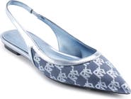 DKNY Millbury Slingback Pointed Toe Flat