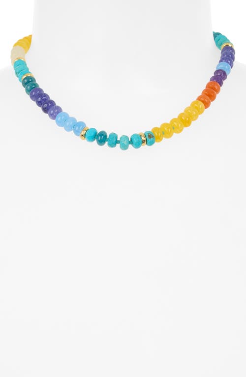 Eye Candy Los Angeles Ella Multicolor Beaded Necklace