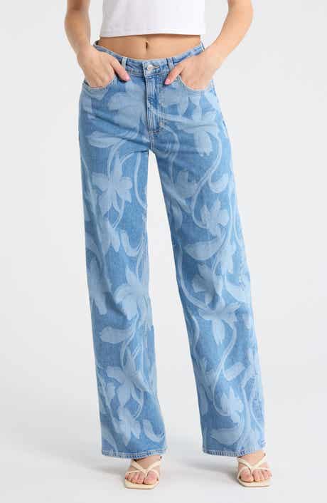 Getty High Waist Wide Leg Jeans