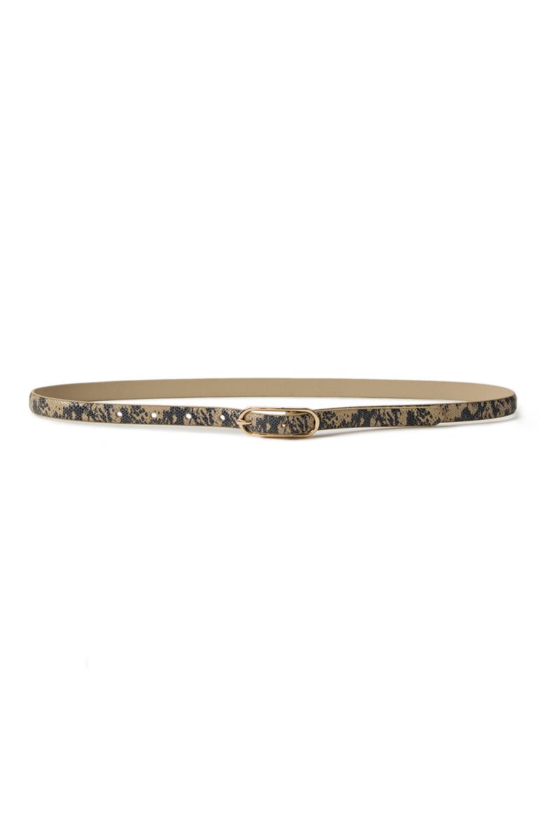 Quincy Leather Belt, Main, color, NATURAL