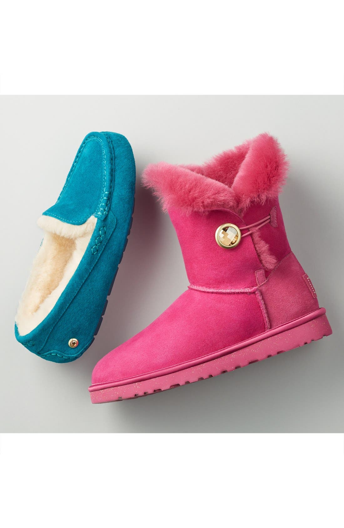 UGG<sup>®</sup> 'Bailey Button - Ornate' Boot, Alternate, color, 