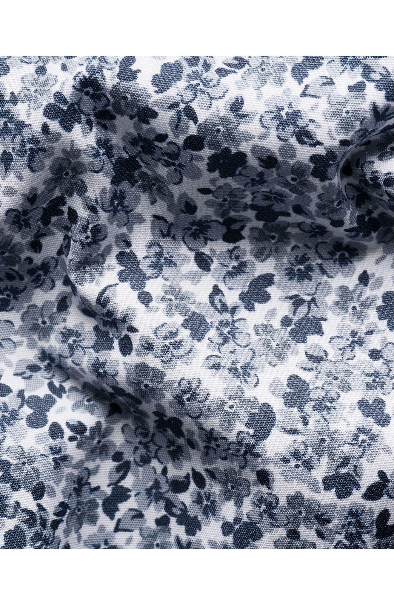 Contemporary Fit Floral Cotton Dress Shirt