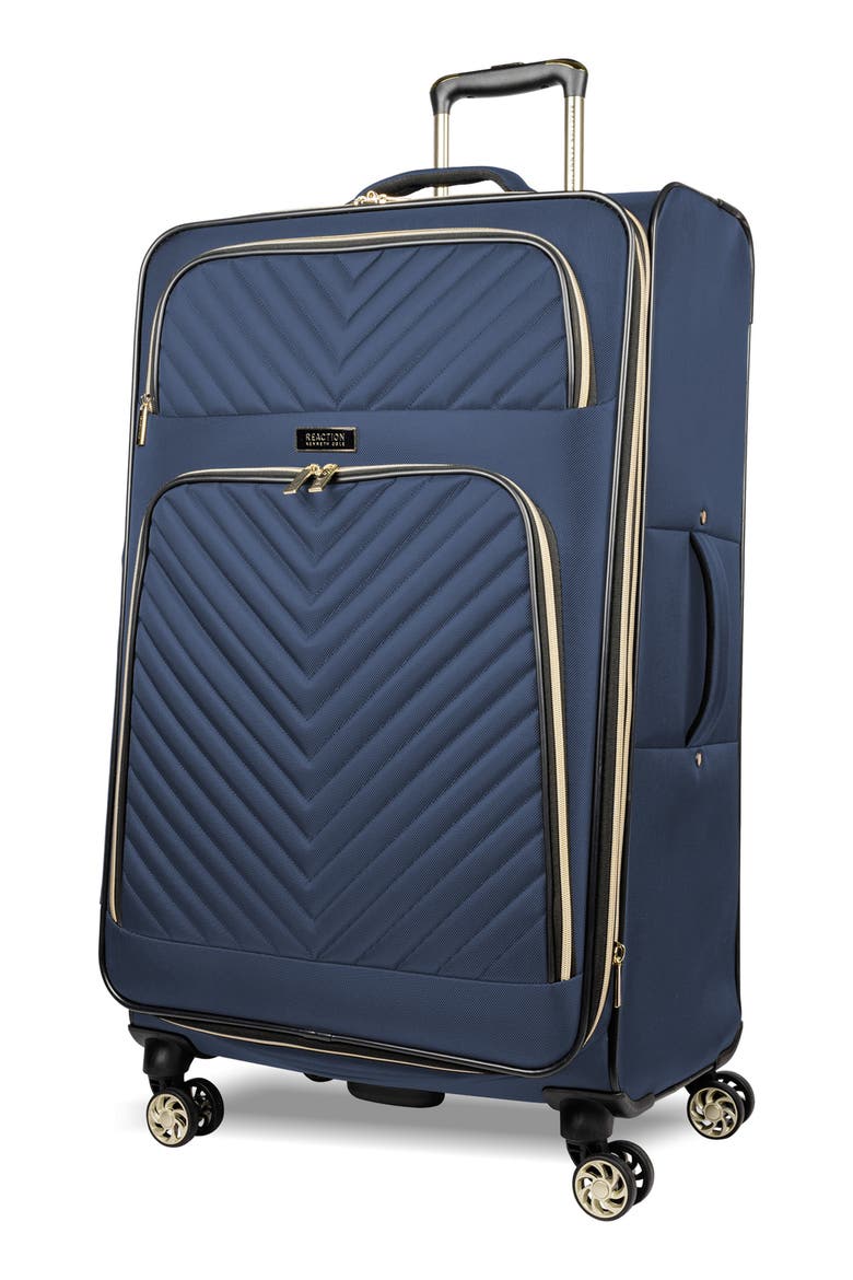 Chelsea Softside Spinner Luggage, Main, color, NAVY