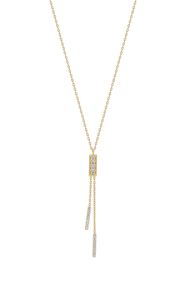  Diamond Y-Necklace, Main, color, 18K YELLOW GOLD