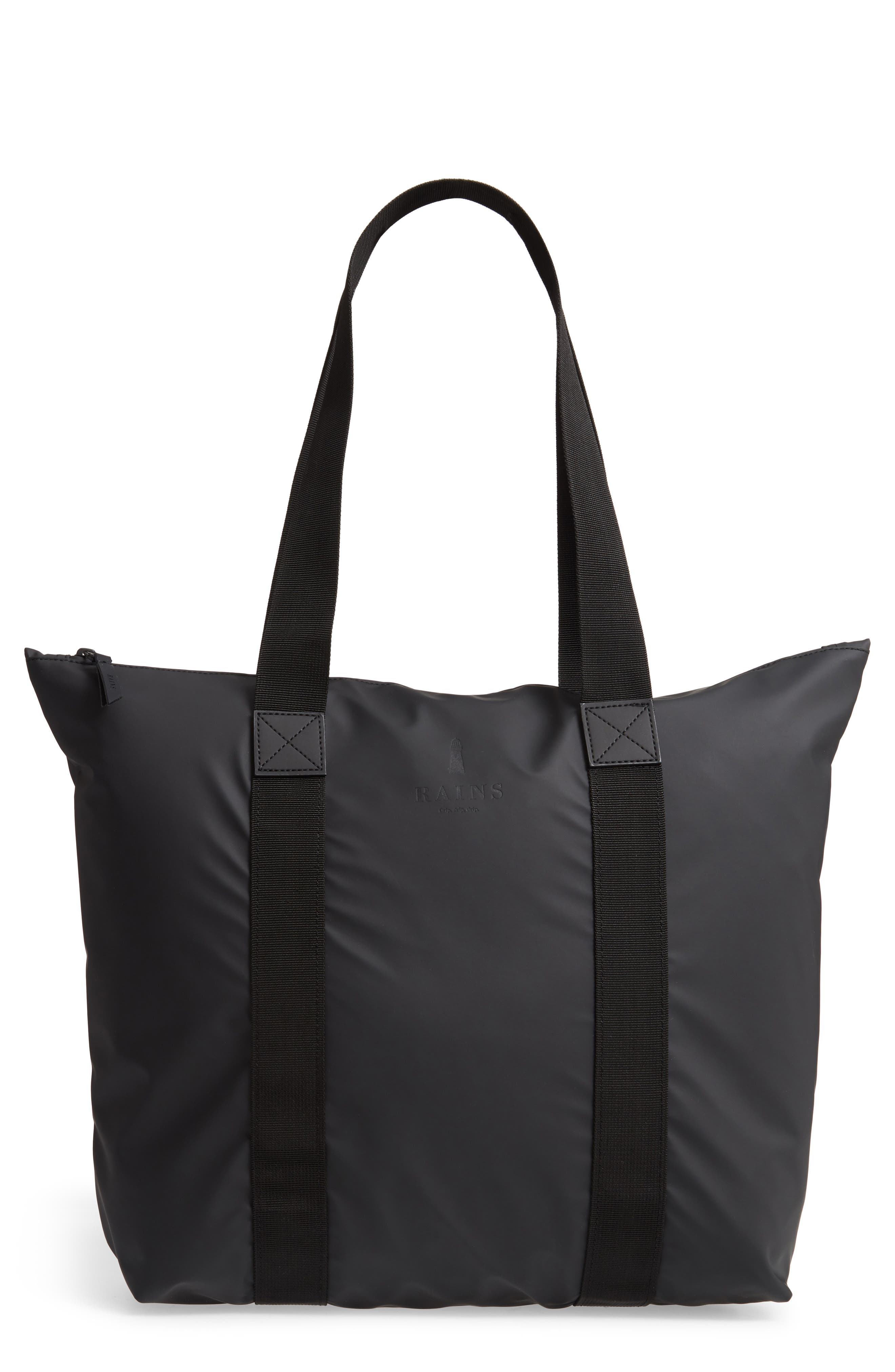 Rains Rush Waterproof Tote, Main, color, 