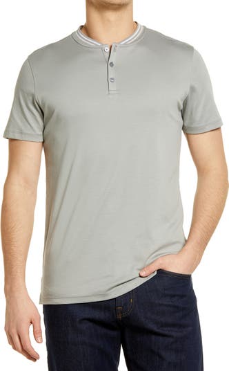 Robert Barakett Georgia Tipped Henley | Nordstrom