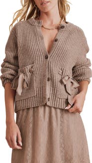Splendid Selena Bow Packet Cardigan