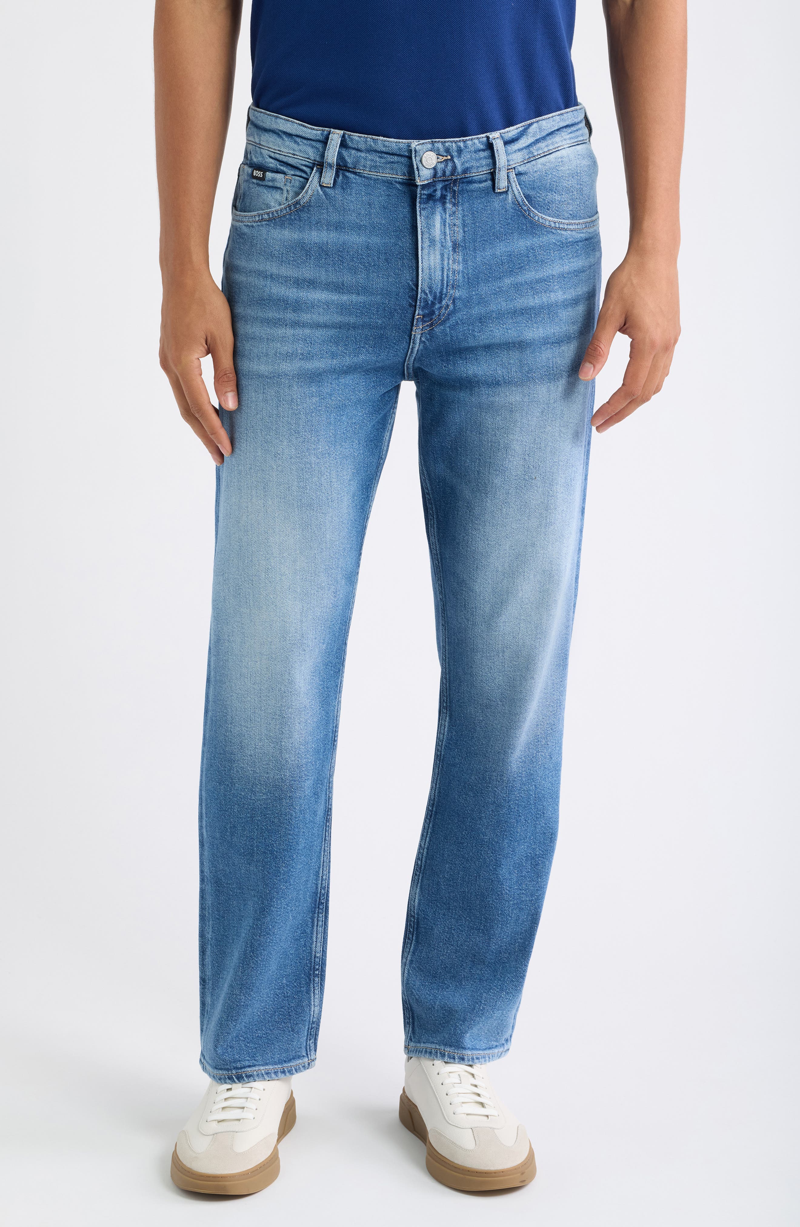 Ogden Regular Fit Straight Leg Jeans