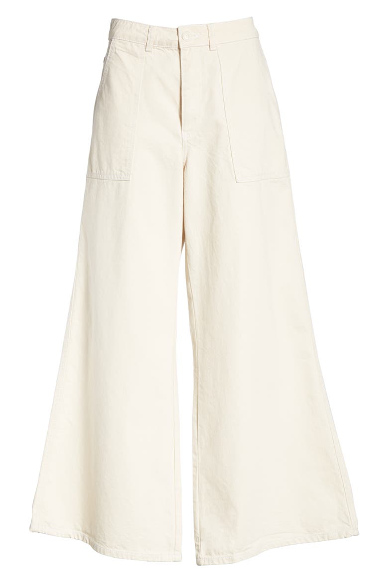 Bluebell Wide Leg Pants, Alternate, color, VANILLA ICE