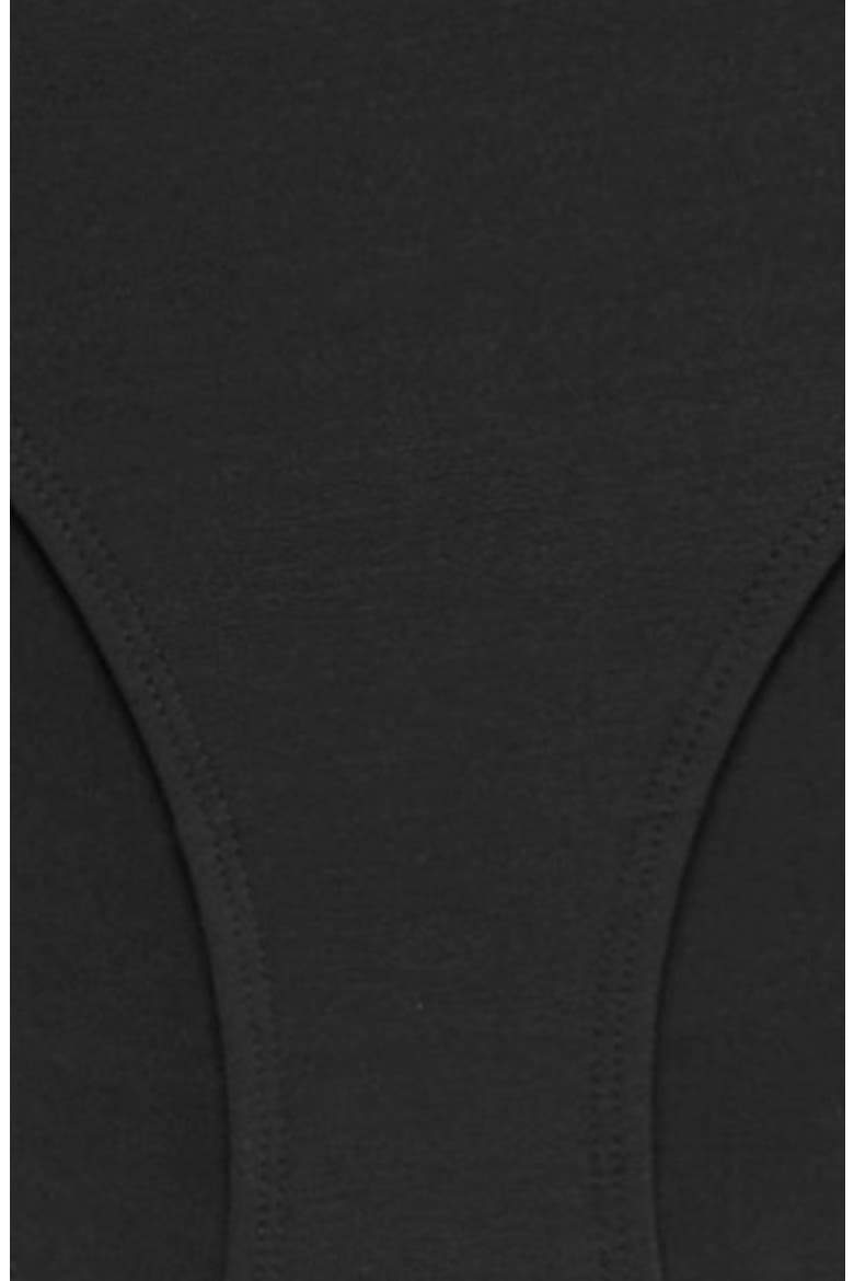 The Cotton Briefs, Alternate, color, BLACK