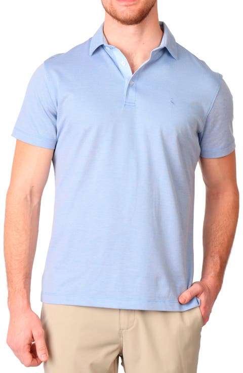 Twisted Yarn Dobby Twill Polo