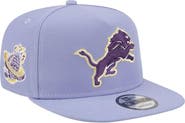 New Era Men's New Era  Lavender Detroit Lions Bloom A-Frame 9FIFTY Snapback Hat