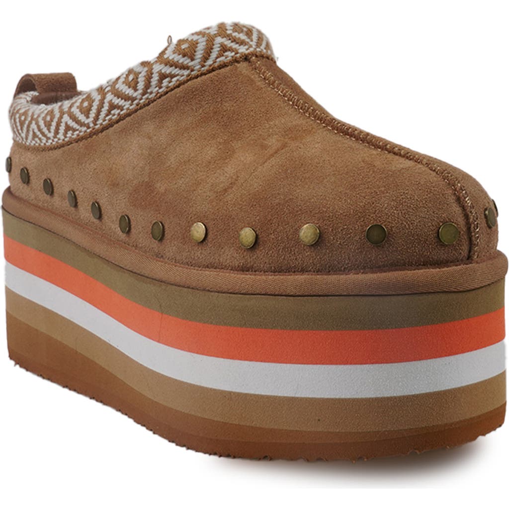 ZIGI ZIGI BRIANNE FAUX FUR PLATFORM CLOG