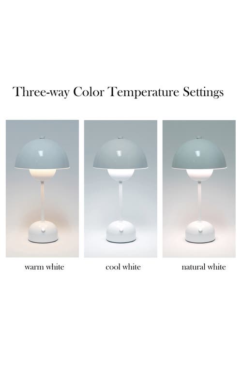 Lalia Home Touch Activated Wireless Lamp In Yellow