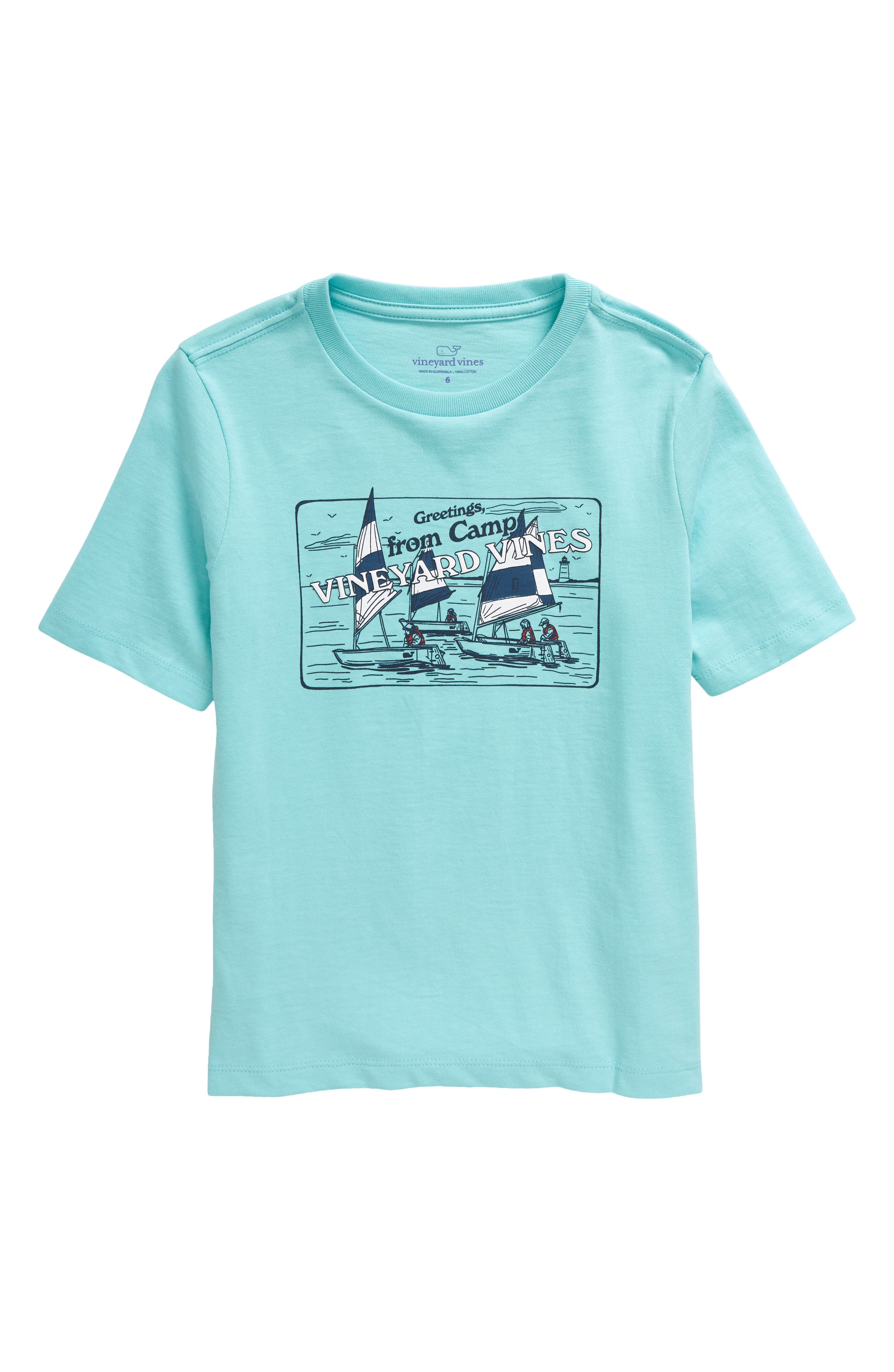 vineyard vines Kids' Letter from Camp Graphic T-Shirt | Nordstromrack
