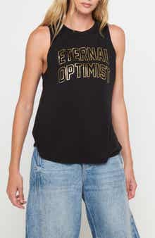 Spiritual Gangster Eternal Optimist Jade Logo Tank