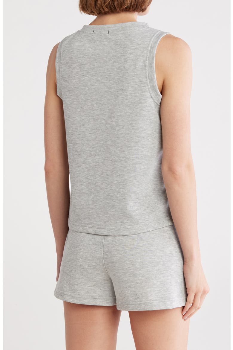 Eowyn Scuba Tank & Shorts Pajamas, Alternate, color, HEATHER GREY