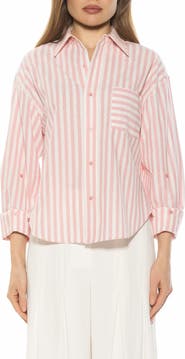 Alexia Admor Tammi Oversize Button-Up Shirt
