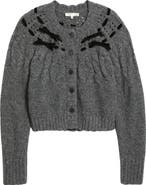 LoveShackFancy Clementian Alpaca & Wool Blend Cardigan
