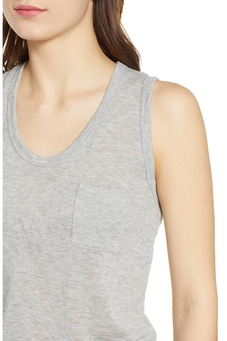Quinn Racerback Tank, Alternate, color, LIGHT GREY