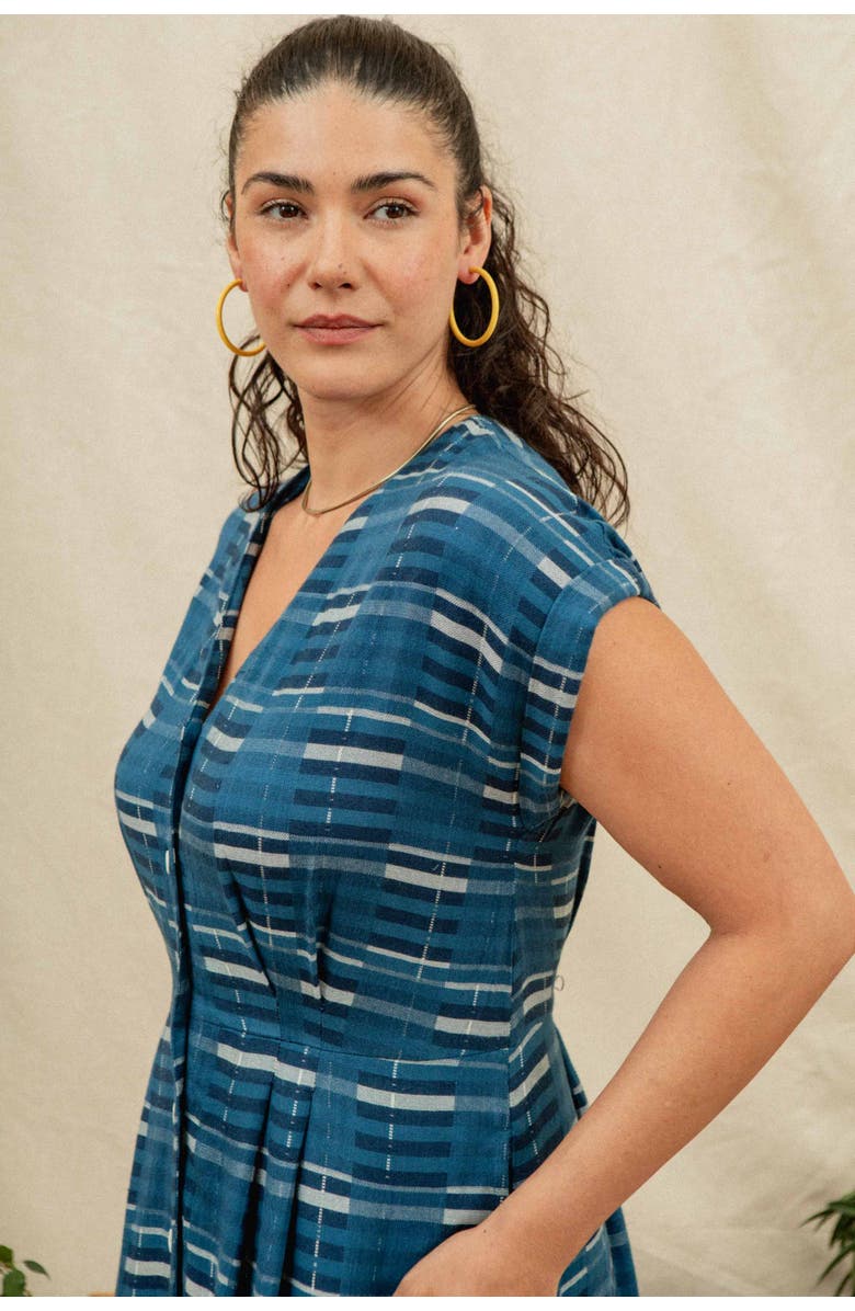 Bridge & Burn Eileen Dress, Alternate, color, Stormcrest Stripe