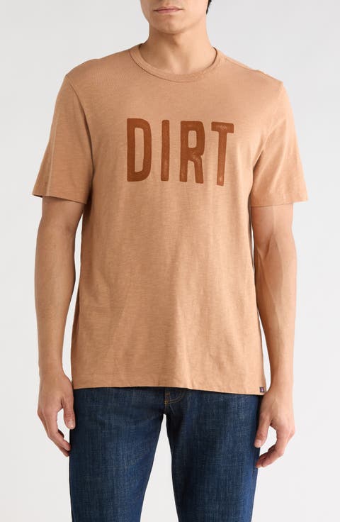 Dirt Sunwashed Organic Cotton Graphic T-Shirt