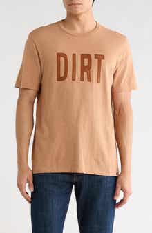 Faherty Dirt Sunwashed Organic Cotton Graphic T-Shirt