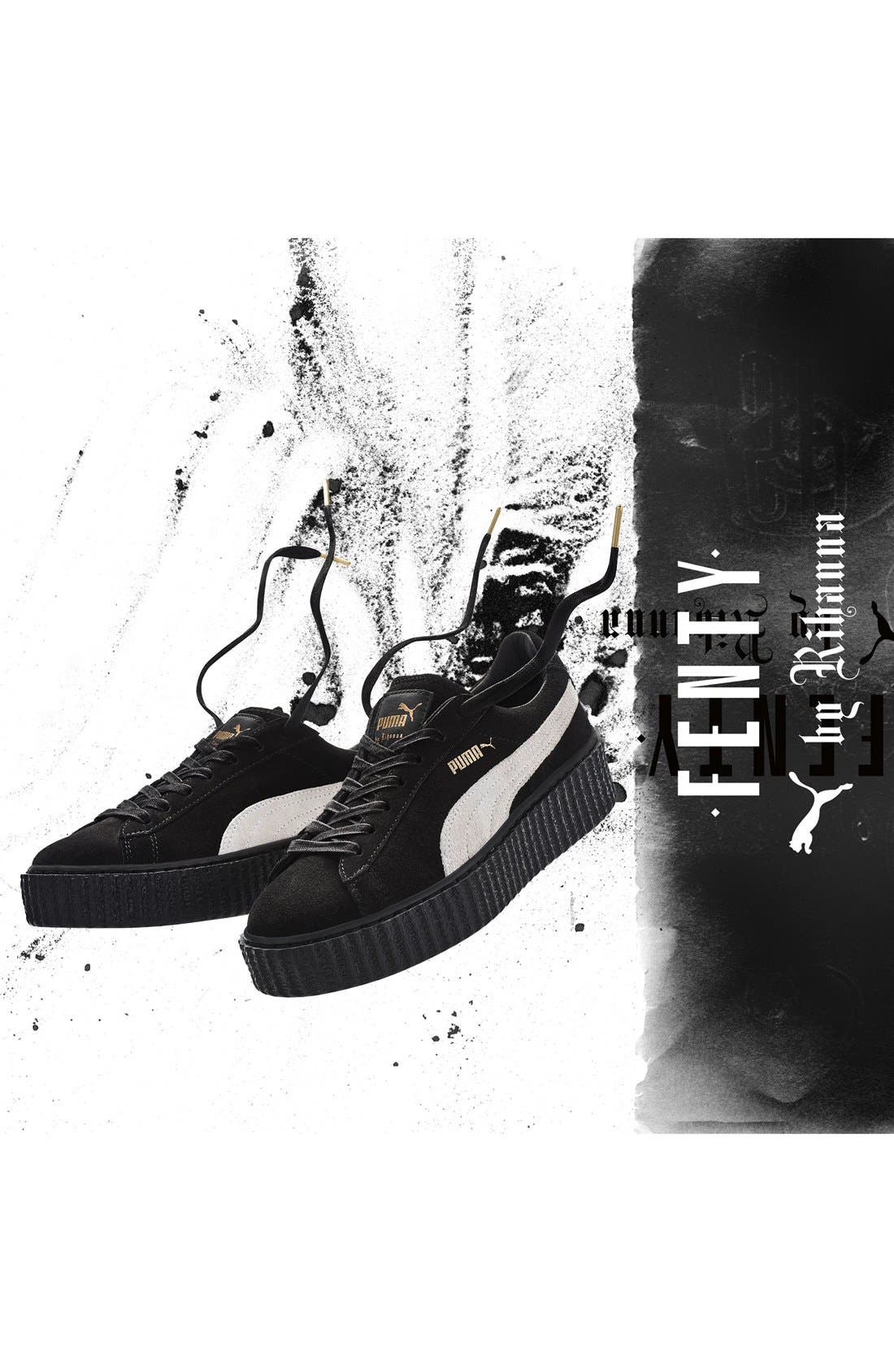 PUMA FENTY PUMA by Rihanna Creeper Sneaker, Alternate, color, 