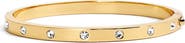 Kate Spade New York crystal hinge bangle