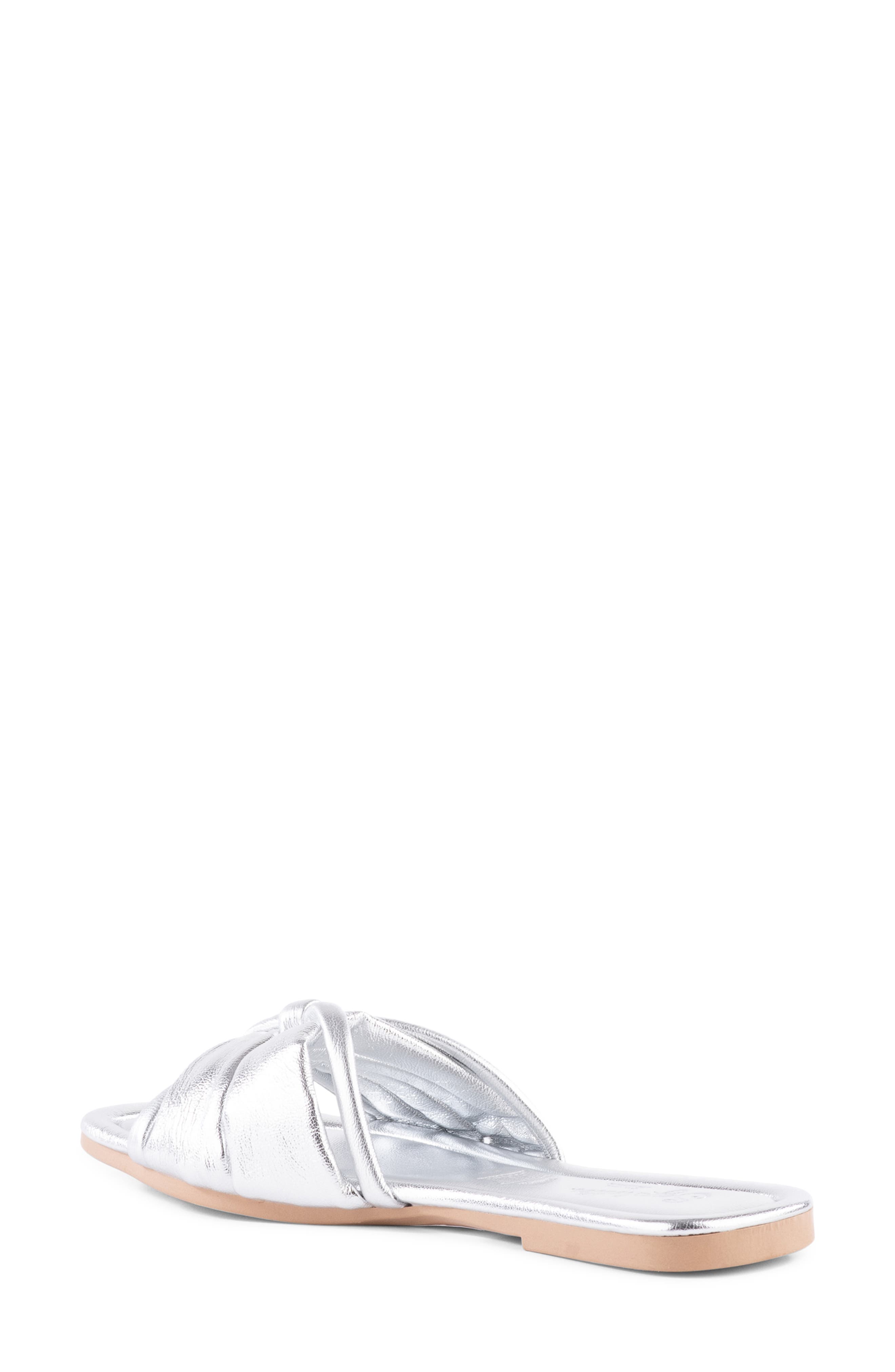 Seychelles Shades of Cool Slide Sandal, Alternate, color, Silver