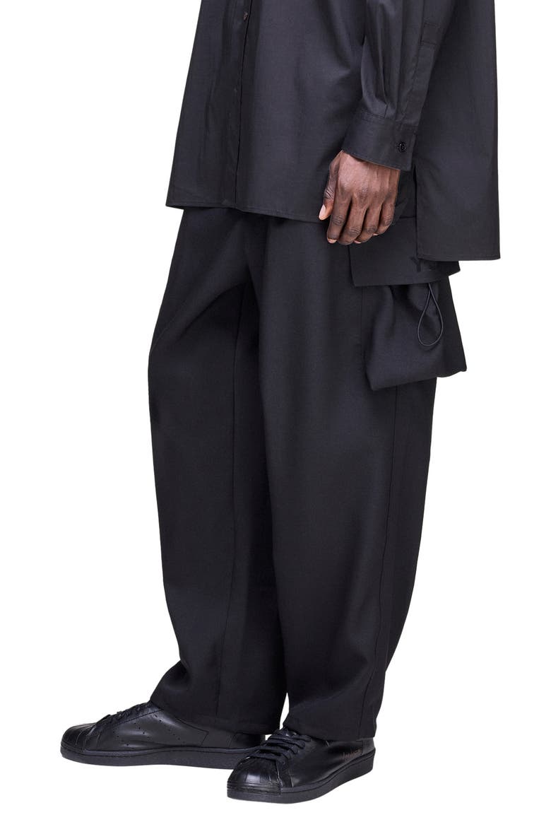 Sport Uniform Cargo Pants, Main, color, BLACK