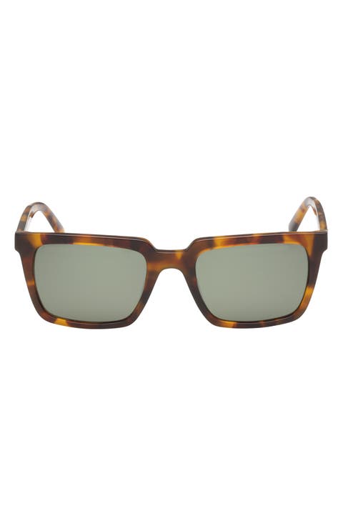 52mm Rectangular Sunglasses