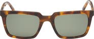 ABERCROMBIE & FITCH 52mm Rectangular Sunglasses
